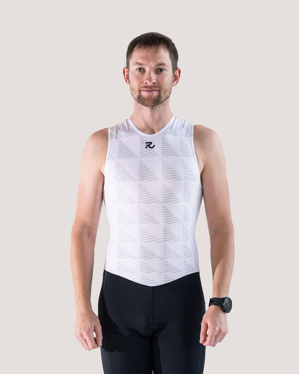 Tritraje Lead Out Sin Mangas Hombre — Classy White