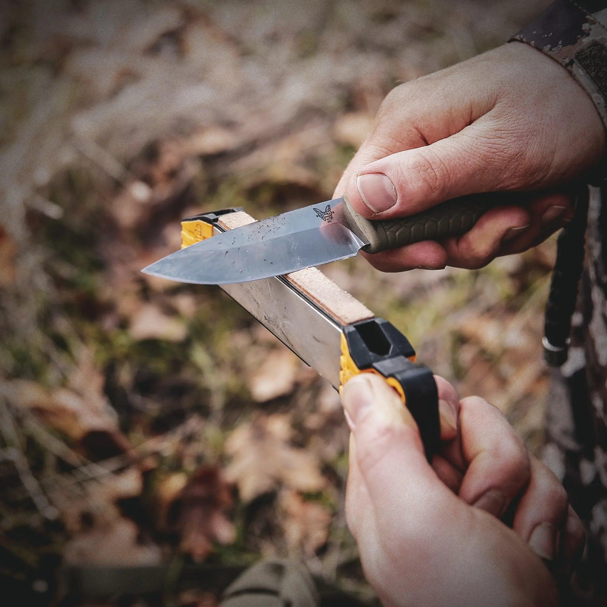 Afilador de cuchillos de campo guiado de 5 caras Work Sharp - Young Wild Hunters