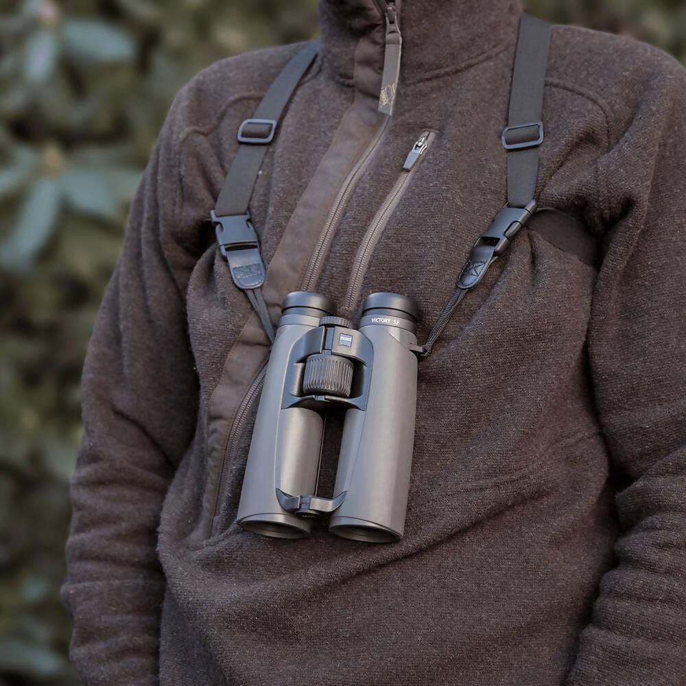 Arnés ZEISS: comodidad y fijación segura para tus prismáticos - Young Wild Hunters