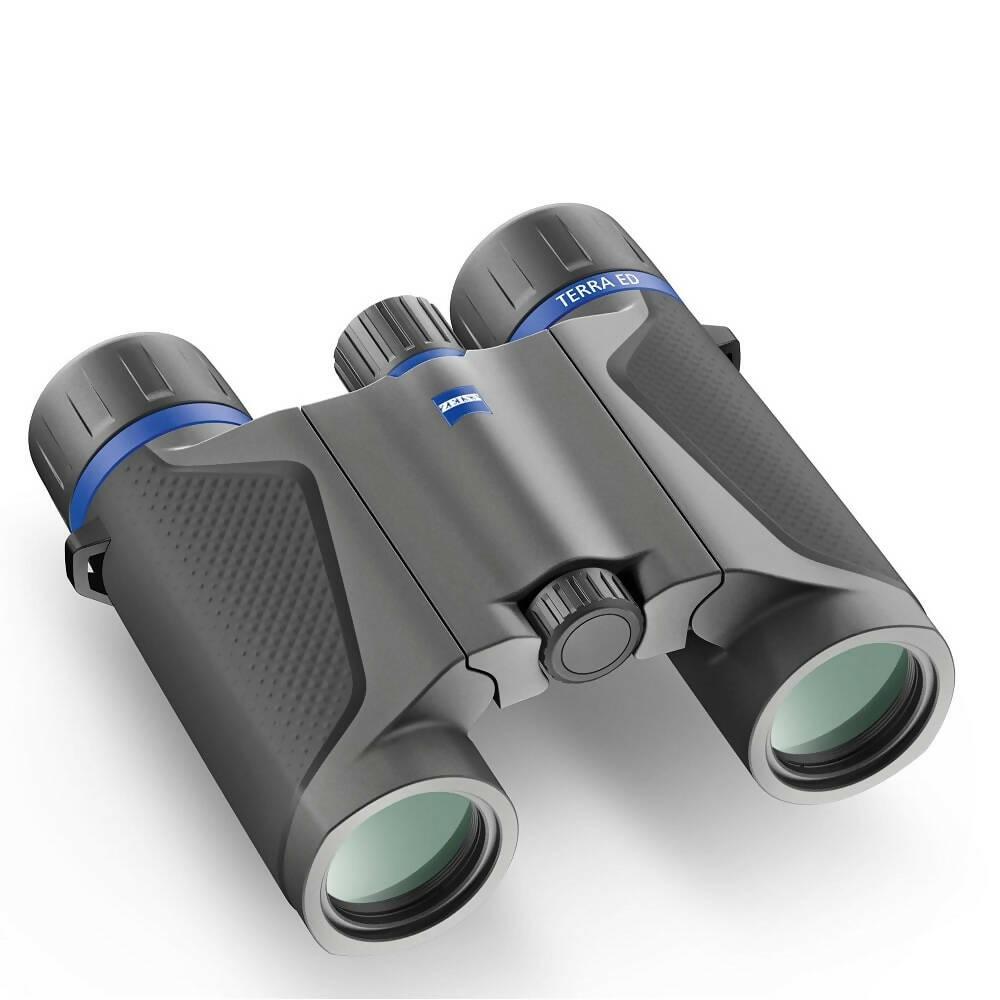 Prismáticos ZEISS Terra® ED 8x25 Grises Abiertos