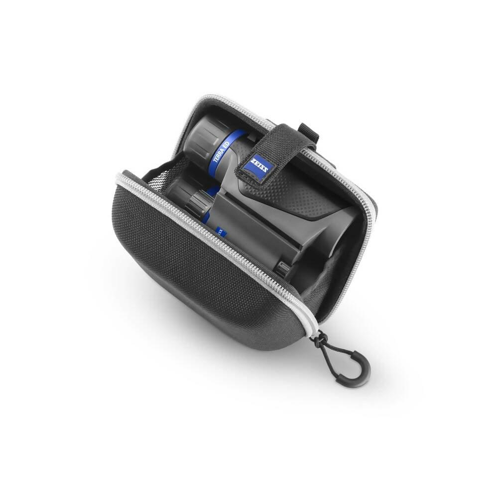 Prismáticos ZEISS Terra® ED 8x25 Grises Guardados en Funda